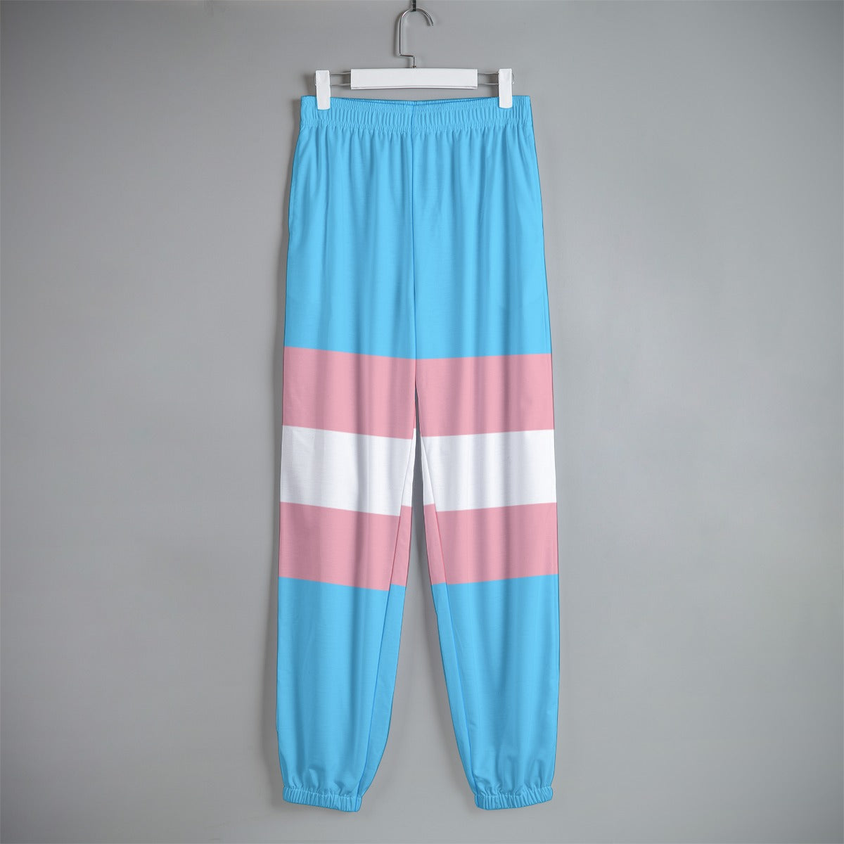 XS-2XL Teen Blue Pink White Pride Casual Sweatpants