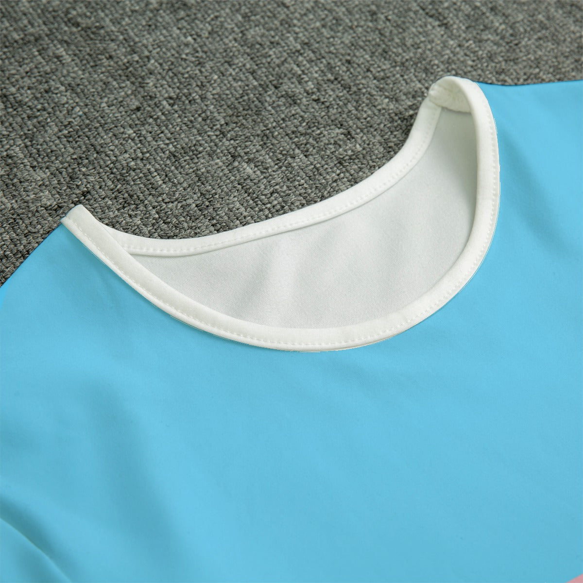 Plus Size Blue Pink White Pride Soft T-Shirt Bodysuit