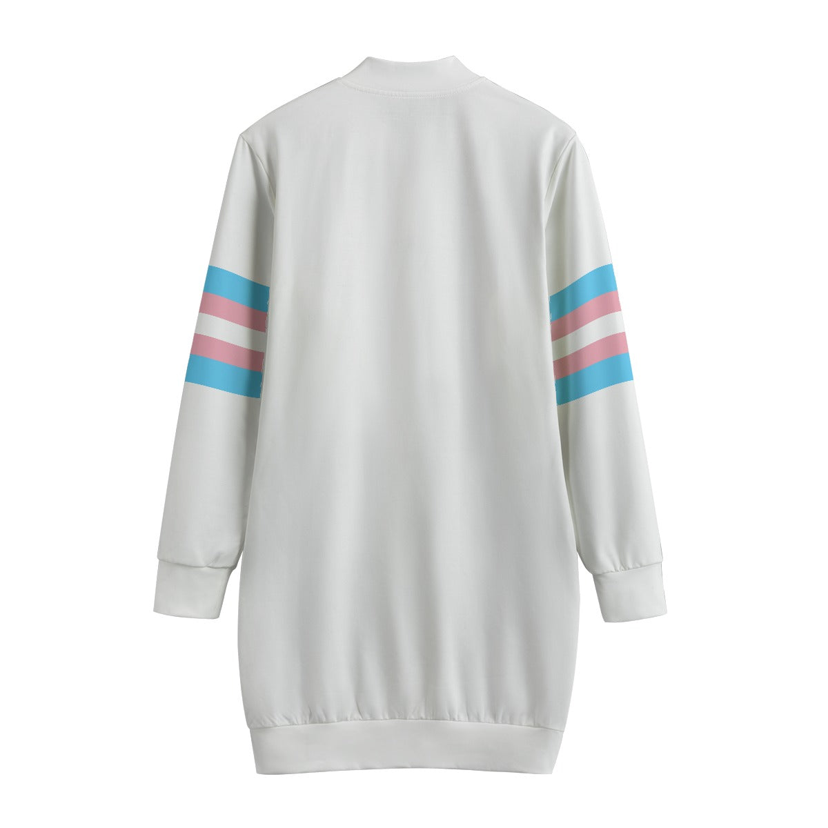 S-5XL Blue Pink White Pride Long Cardigan