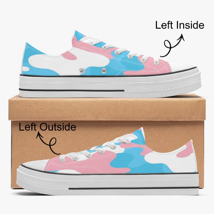 Camouflage Low Top Canvas Sneakers