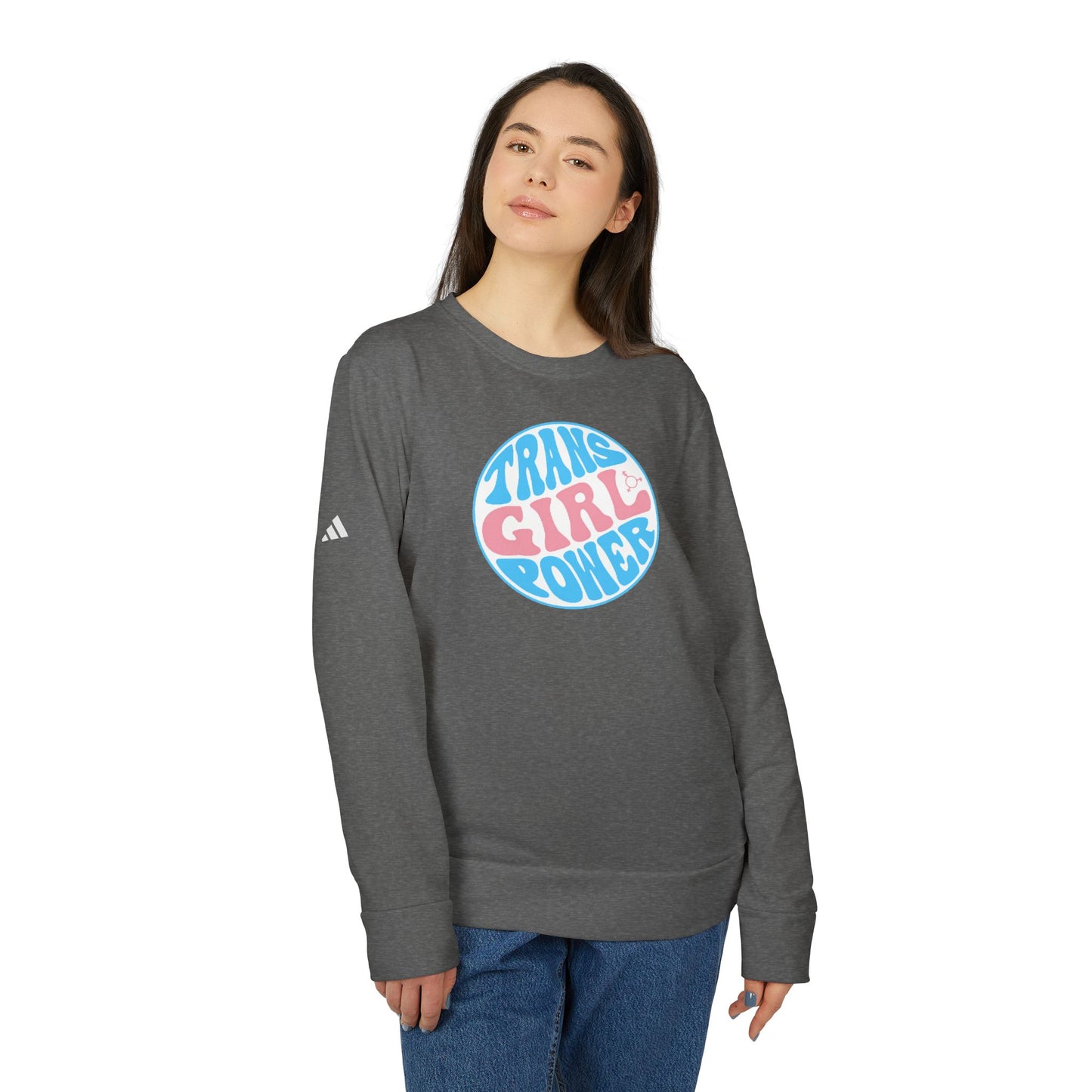 Trans Girl Power Fleece Sweatshirt From adidas®