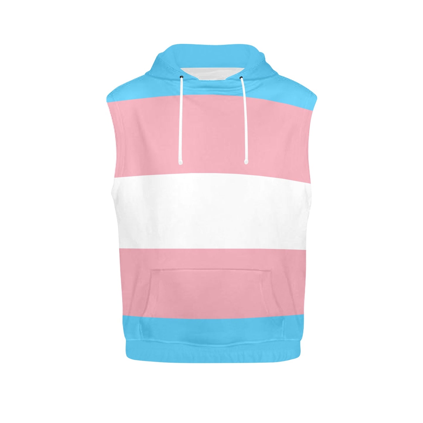 Plus Size All Over Pride Sleeveless Hoodie