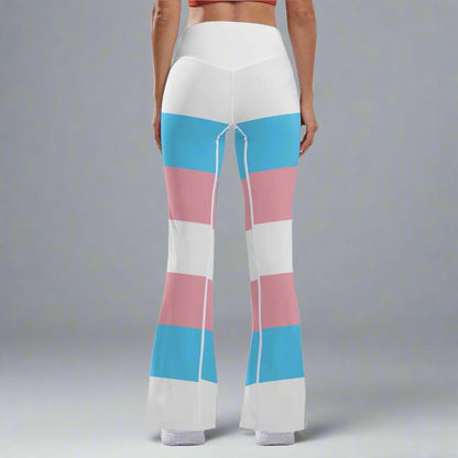 XS-2XL Blue Pink White Pride Clubbing Pants