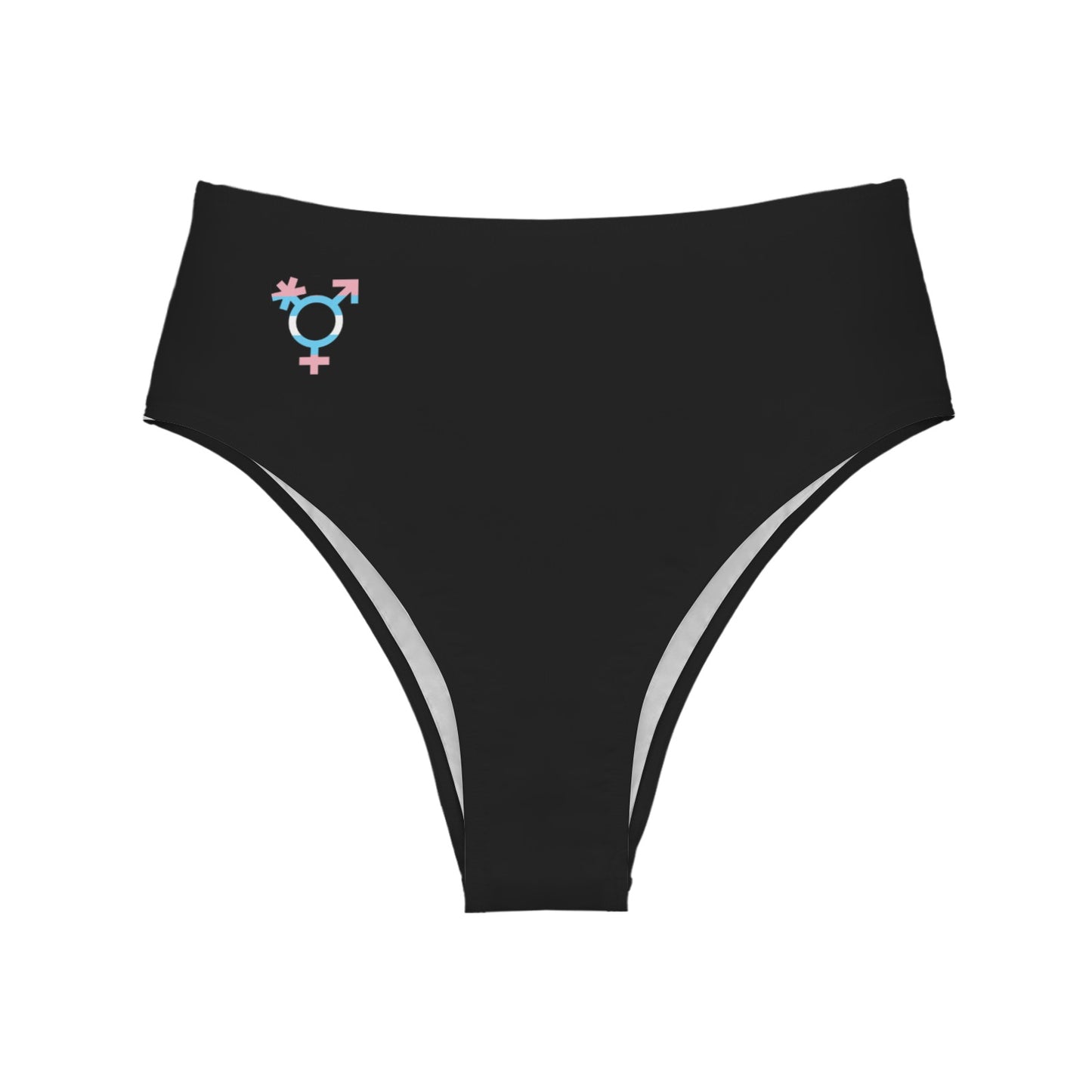 S-2XL Pride Tag Black Panty Tuck