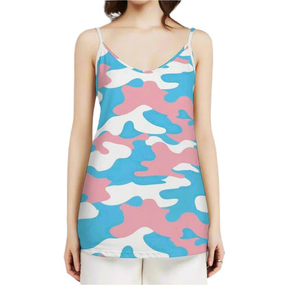 S-XL Teen Pride Camouflage Camisole