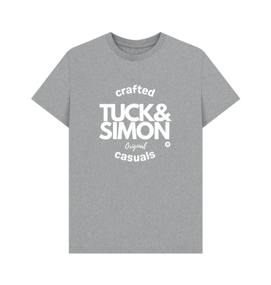 Athletic Grey Printed T-shirt