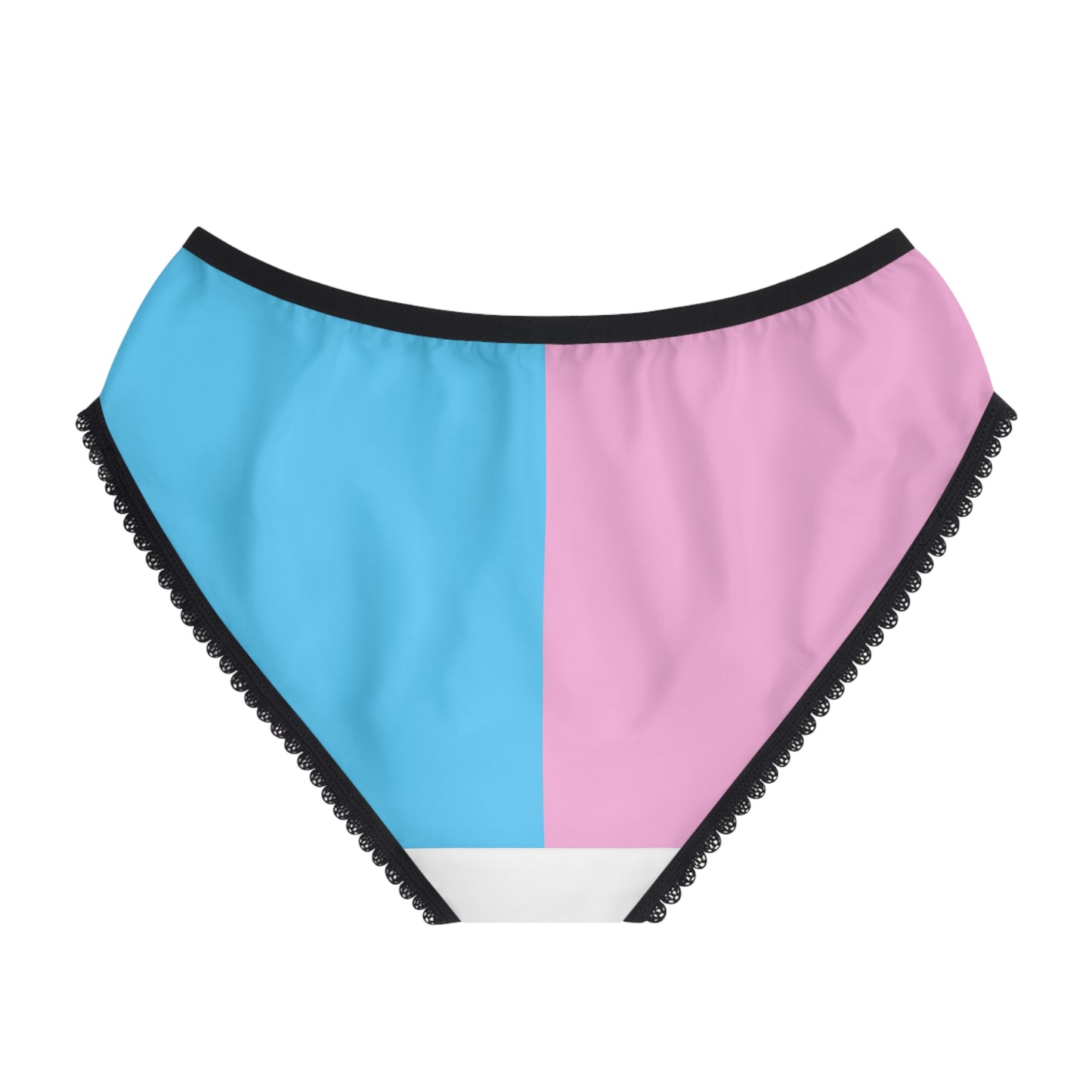 XS - 2XL Blue Pink White Pride High-Cut Knickers