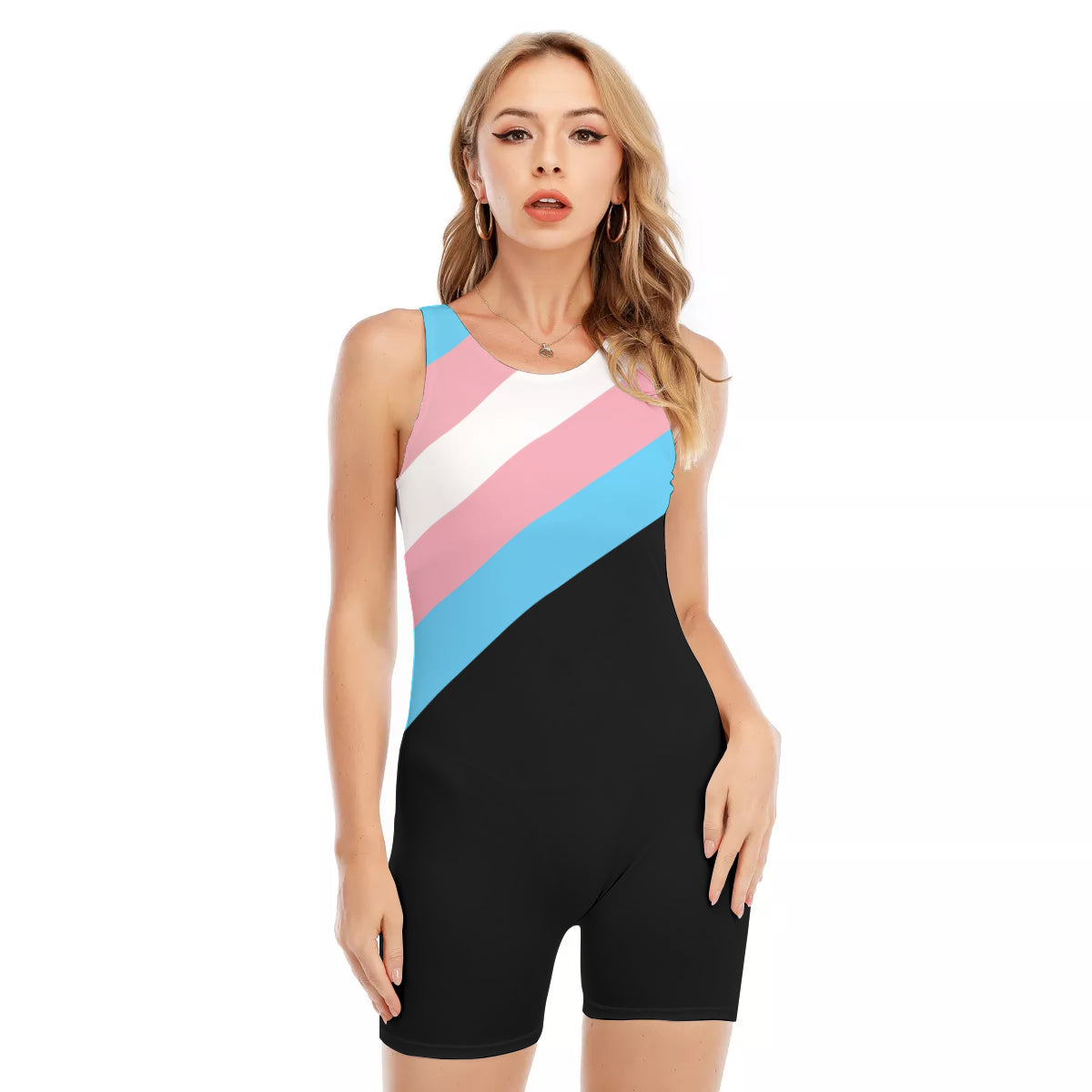 All-Over Print Women's Sleeveless One-piece Swimsuit