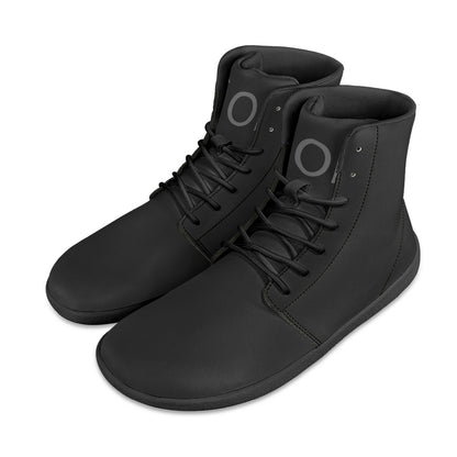 GOK Black Barefoot High-Top Sneakers