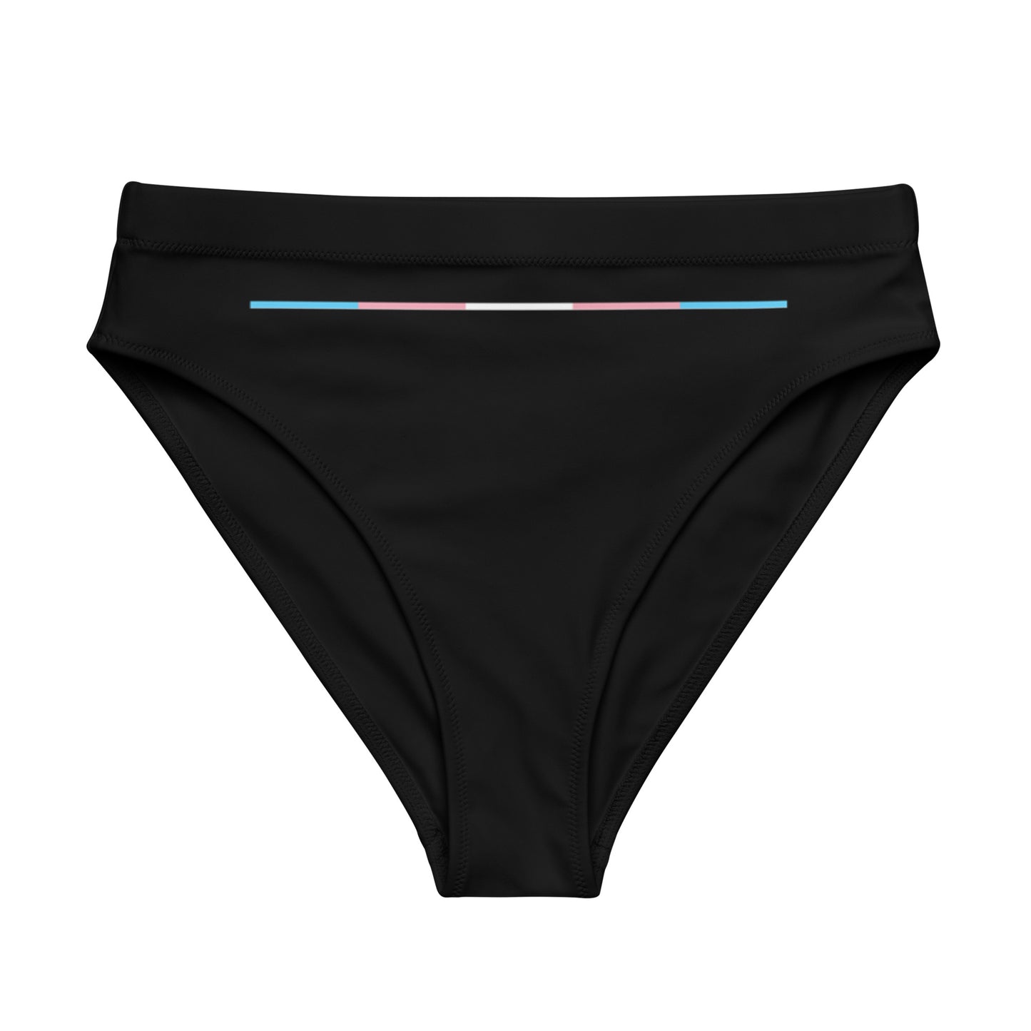 Subtle Transcolors Black High-Waist High-Cut Hip Tucking Panty tunnellsCo.