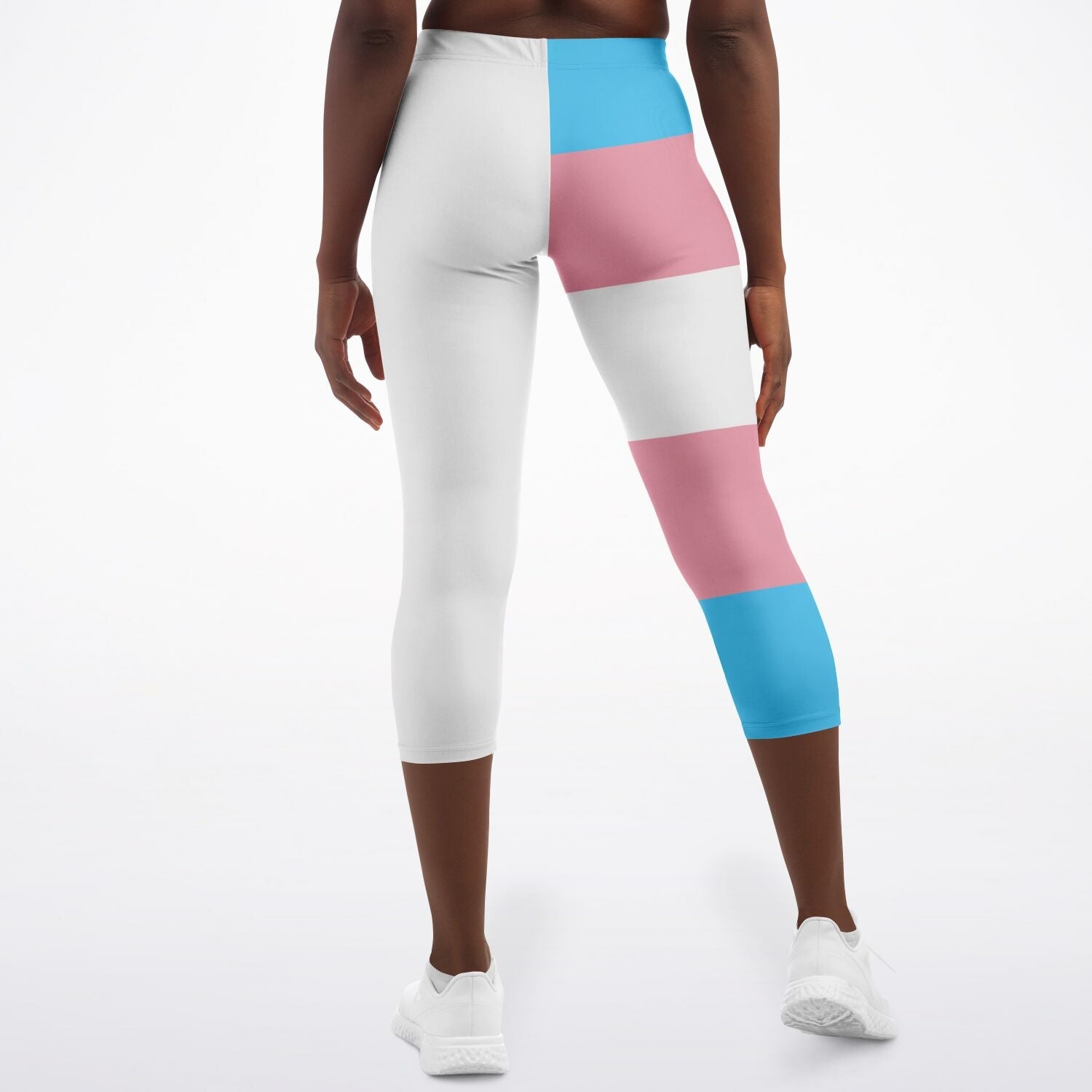 Trans Coloured Trans Paris Pride Pilates Yoga Capri tunnellsCo.