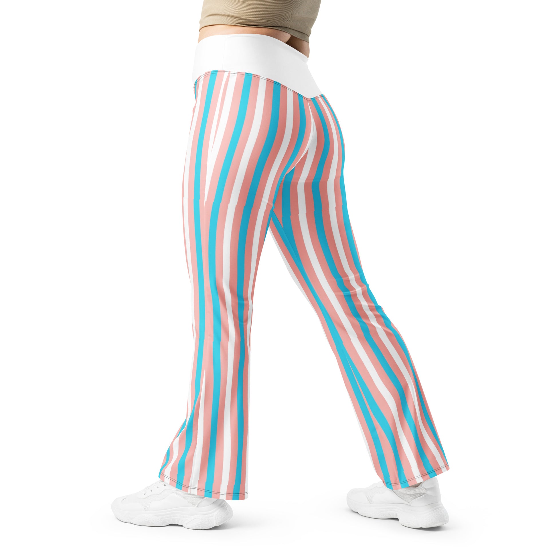 toffolo transcolor candystriped leggings