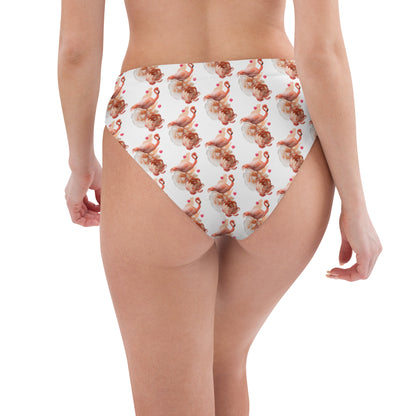 Fauna Exotica High-Waisted High-Cut Tucking Panty