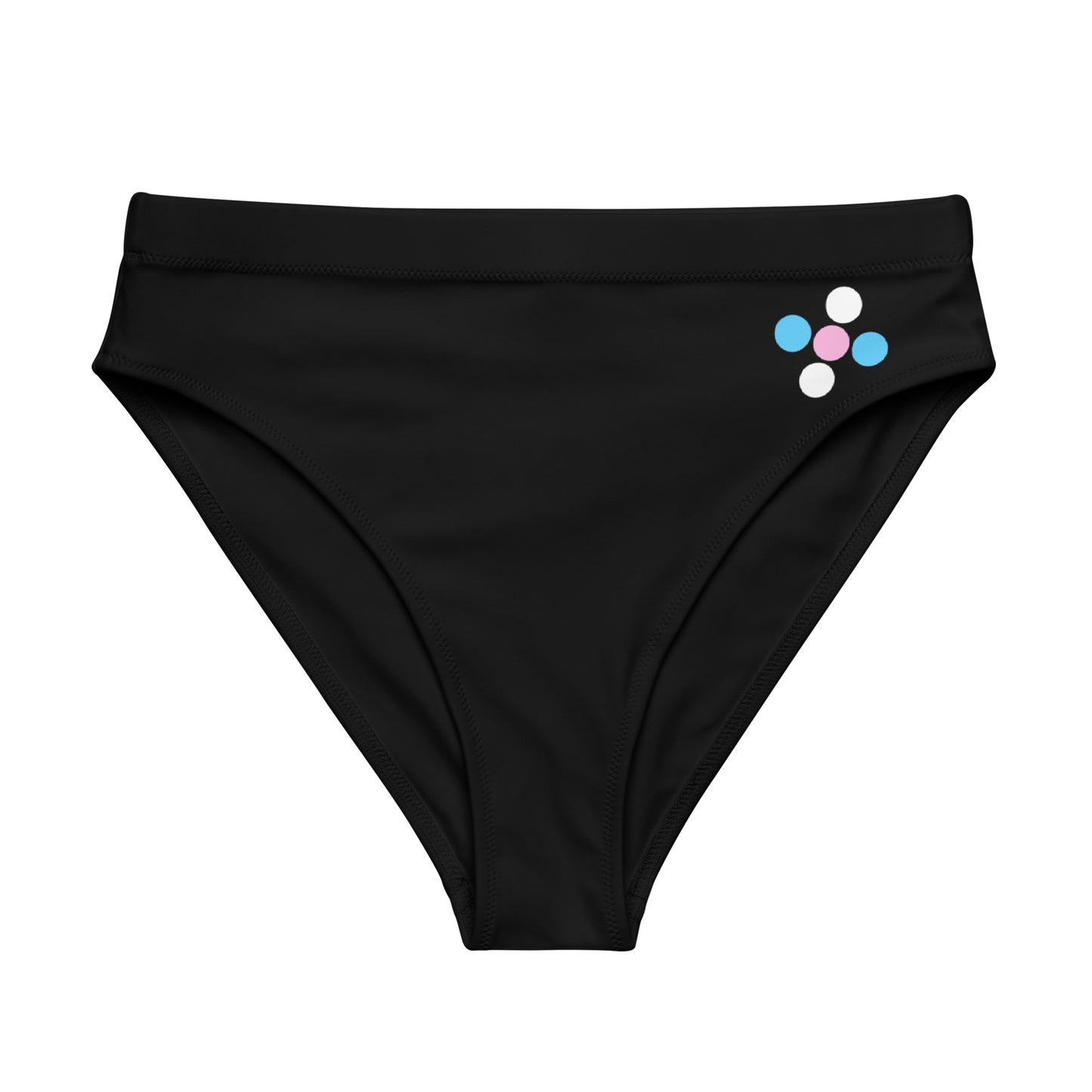 Pride 'HURT FOR WHAT YOU LOVE' Black High- Cut Tucking Panty