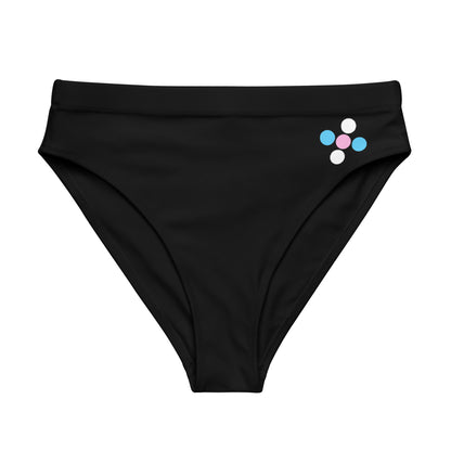 Pride 'HURT FOR WHAT YOU LOVE' Black High- Cut Tucking Panty