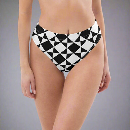 Black'n'White Hip-Popping Tucking Panty