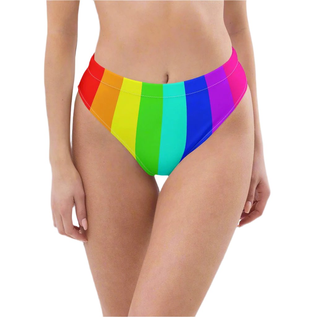 Hip-Popping Rainbow Tucking Panty..