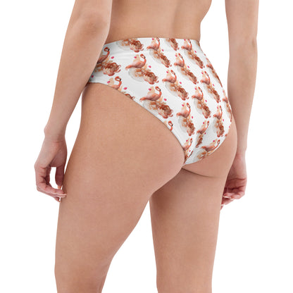 Fauna Exotica High-Waisted High-Cut Tucking Panty