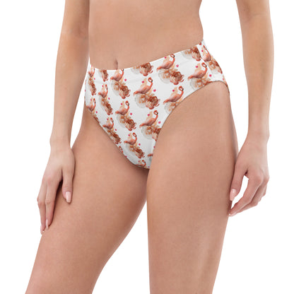 Fauna Exotica High-Waisted High-Cut Tucking Panty