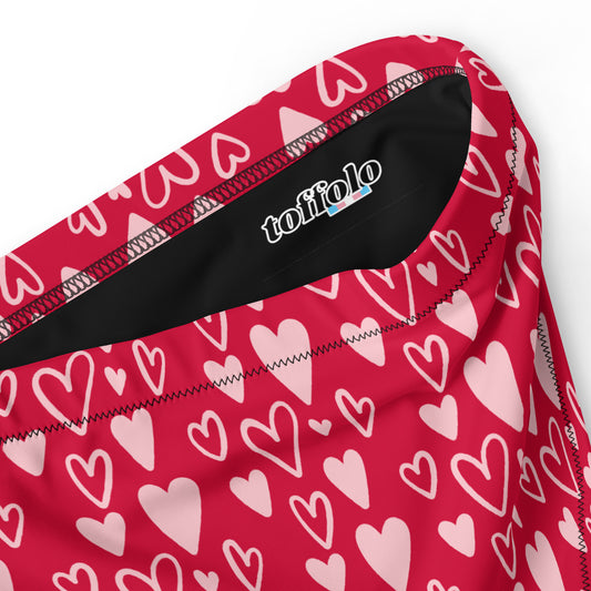 toffolo Bunch of Hearts Hip-Popping Red Panty Tuck