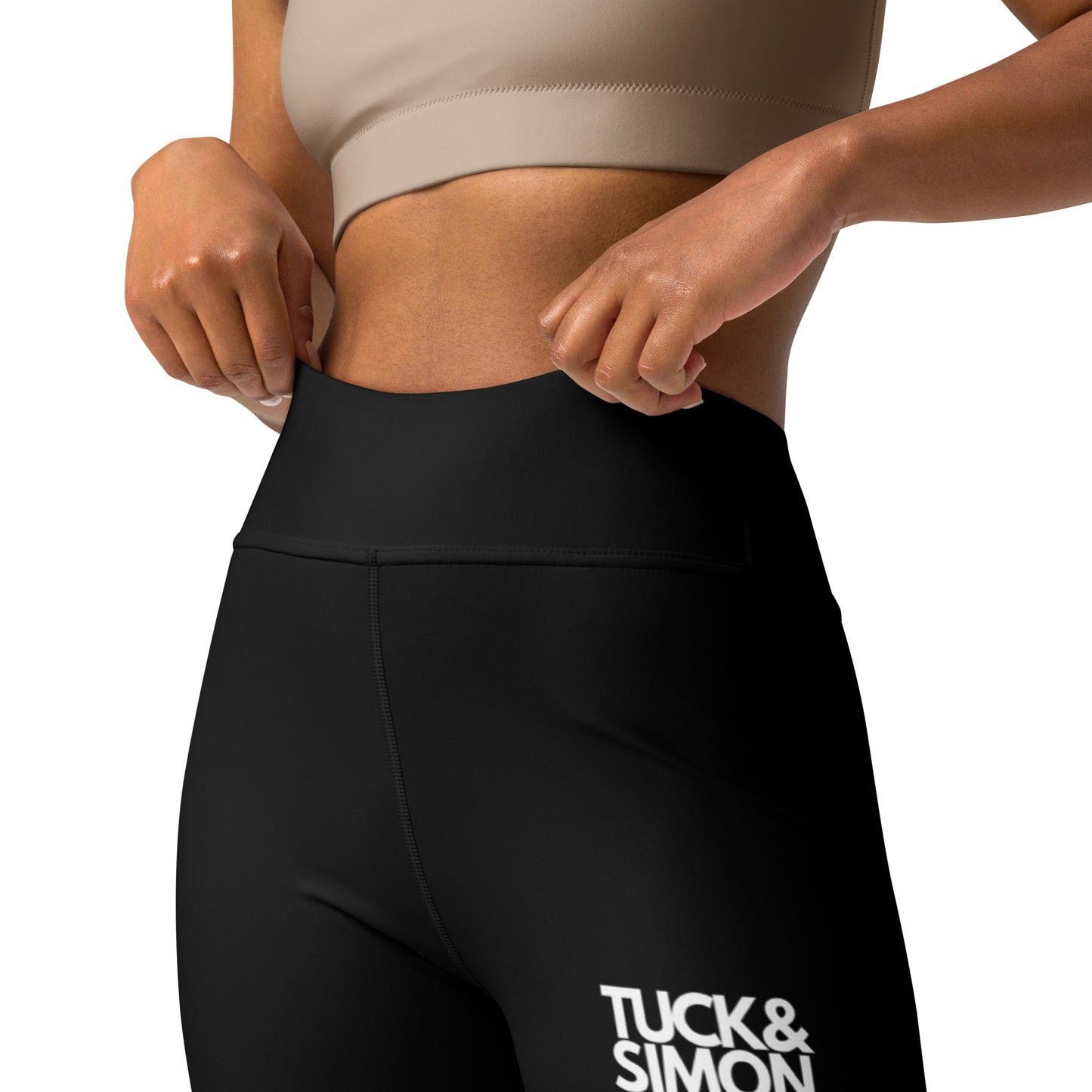 Teen + Tuck&Simon Classic Black Yoga Pants