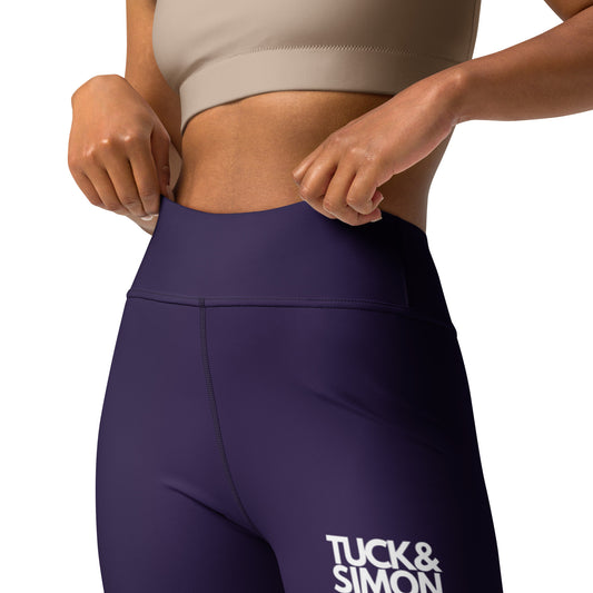 Teen + Tuck&Simon French Navy Yoga Pants