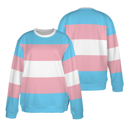 S-XL Teen Blue Pink White Pride Jumper