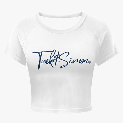 Teen Tuck&Simon Signature Cropped T-Shirt
