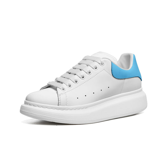 Tuck&Simon Blue Pink White Leather Sneakers