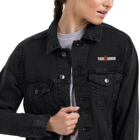 S - 2XL Tuck&Simon Statement  Denim Jacket