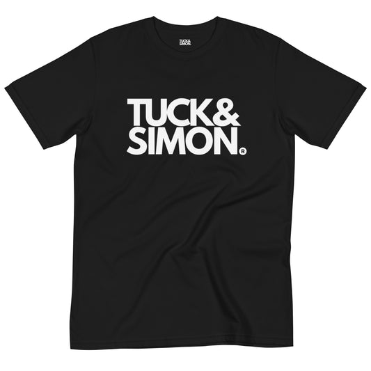 Tuck&Simon Black Organic T-Shirt