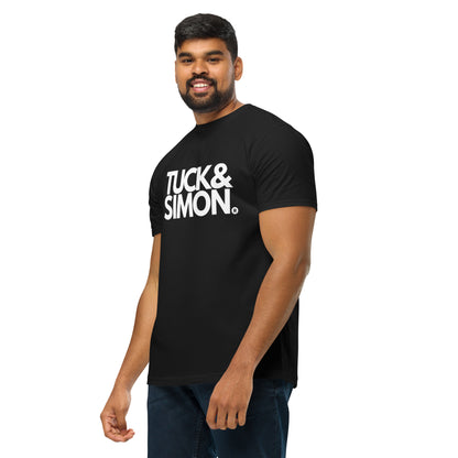 Tuck&Simon Black Organic T-Shirt