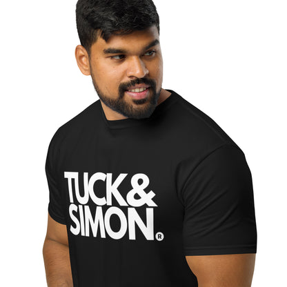 Tuck&Simon Black Organic T-Shirt