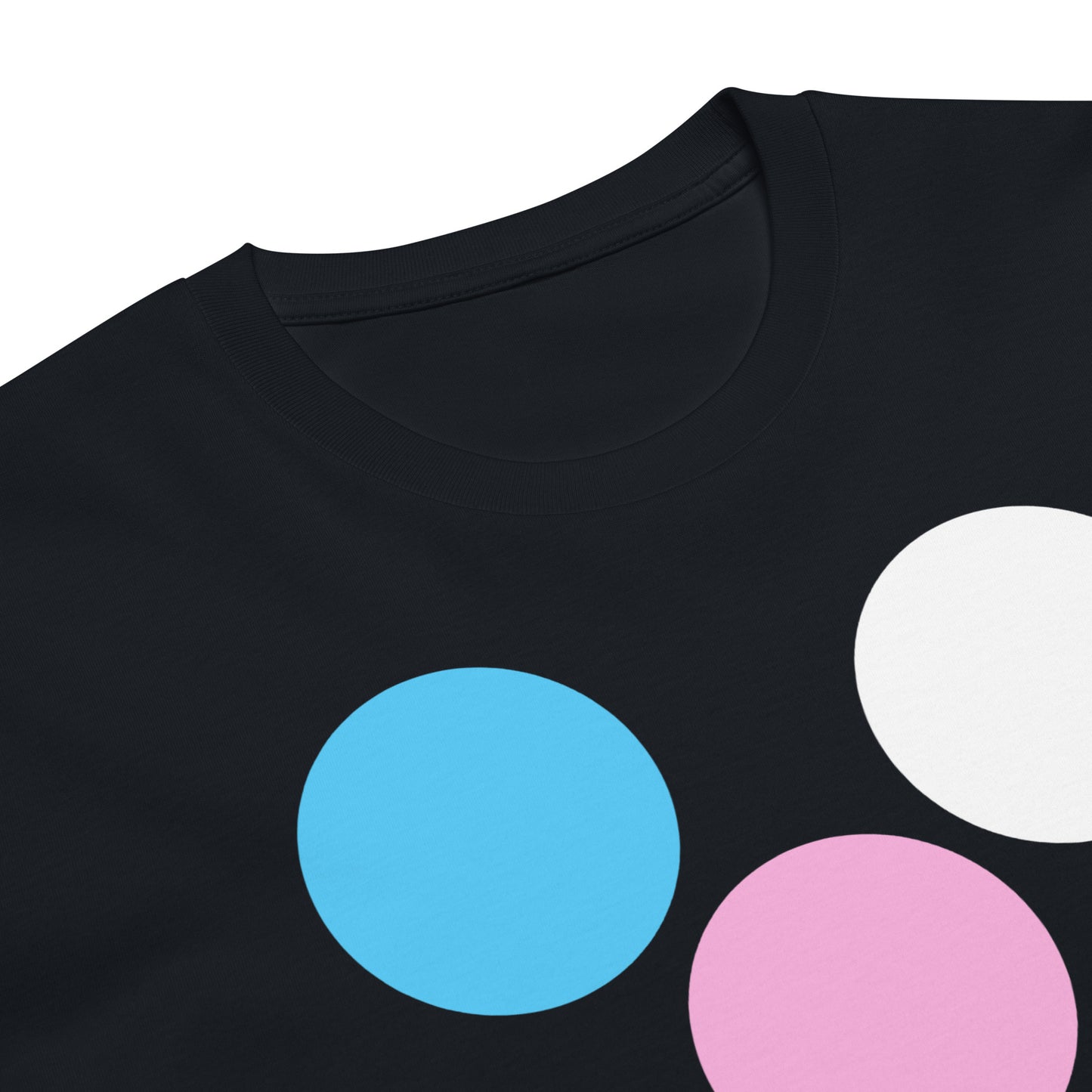 Teen Blue Pink White Pride 'five dots' Casual T-Shirt