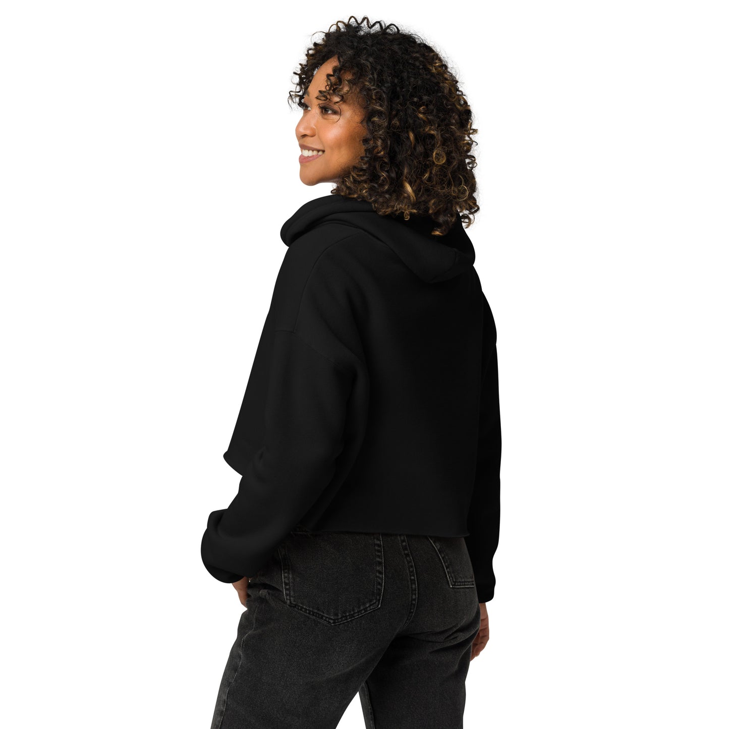 Tuck&Simon Casual Cropped Hoodie