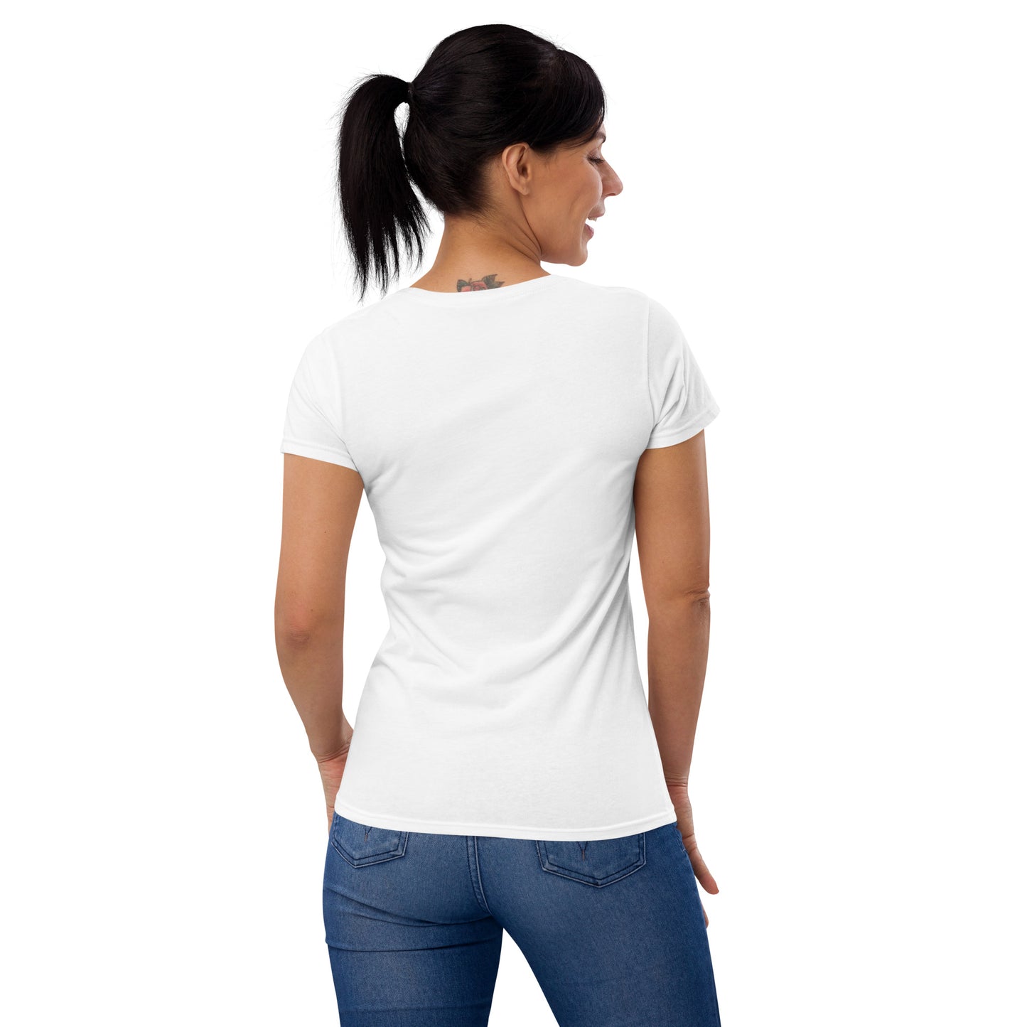 Teen Tuck&Simon Signature White T-Shirt