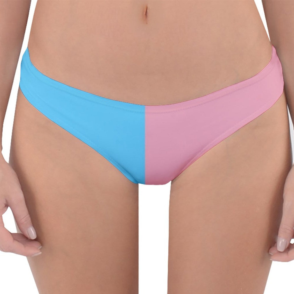 Teen - Plus Size Blue Pink White Vive l'Paris Pride Hipster Twerking Tuck