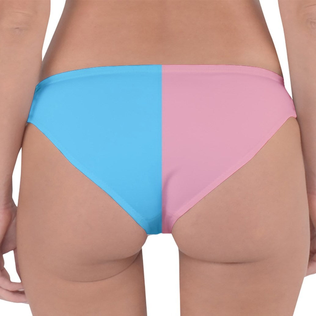 Teen - Plus Size Blue Pink White Vive l'Paris Pride Hipster Twerking Tuck