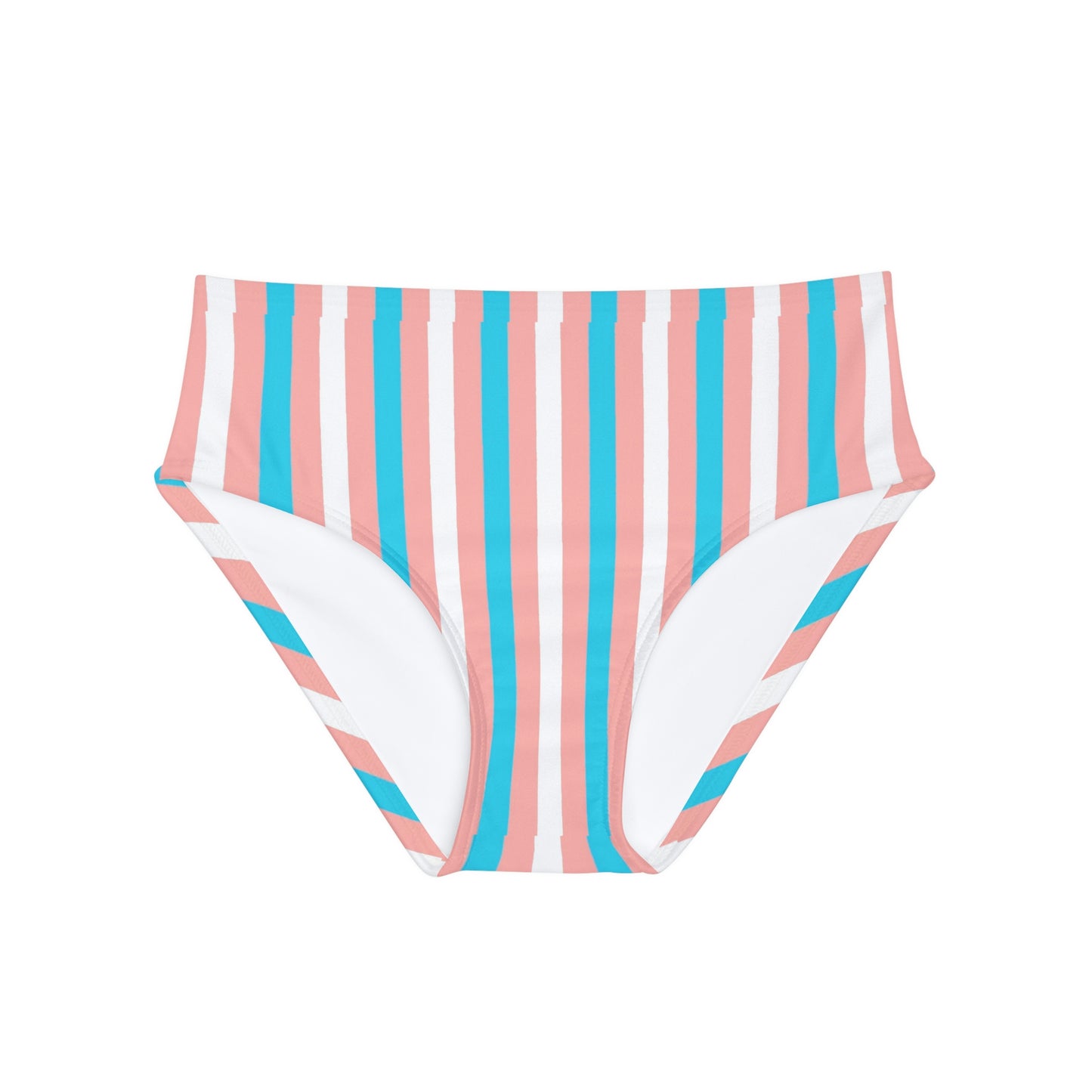 Blue Pink White Candy Striped Kid's Hipster Tucking Panty 8-13yrs