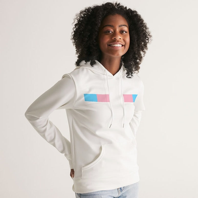 Trans Ribbon Women's Hoodie