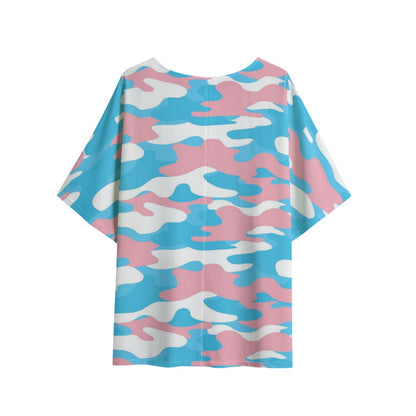 T-shirt with Bat Sleeves