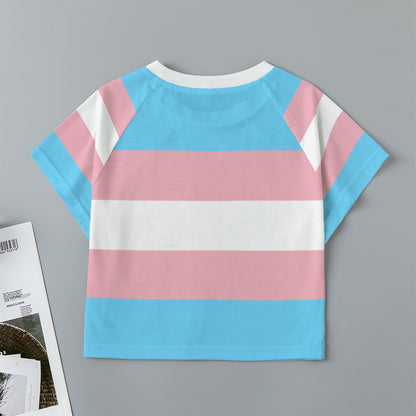 Teen - Plus Size 'THIS GIRL IS PACKING' Crop T-Shirt