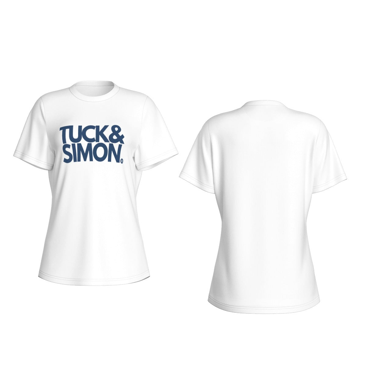 Teen - Plus Size Tuck&Simon White Casual T-Shirt