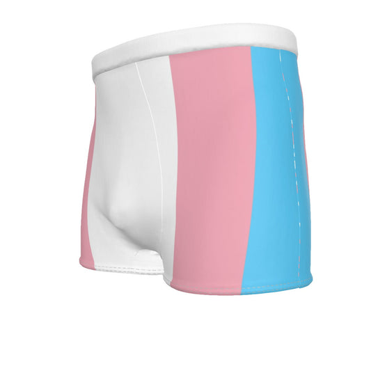 Blue Pink White Pride Butt-Hugging Boyfriend Butter Cotton Boxers