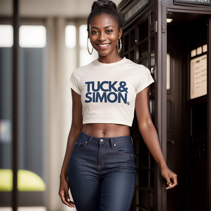 Teen Tuck&Simon Fitted Cropped T-Shirt
