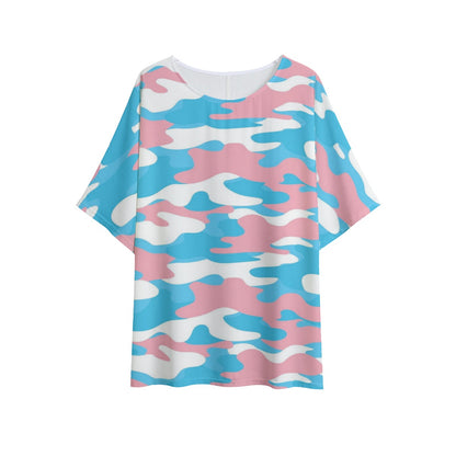 T-shirt with Bat Sleeves