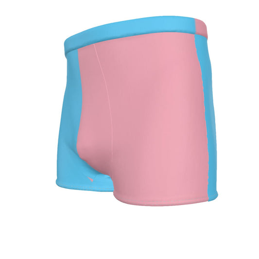 Blue Pink White Pride Butt-Hugging Boyfriend Butter Cotton Boxers