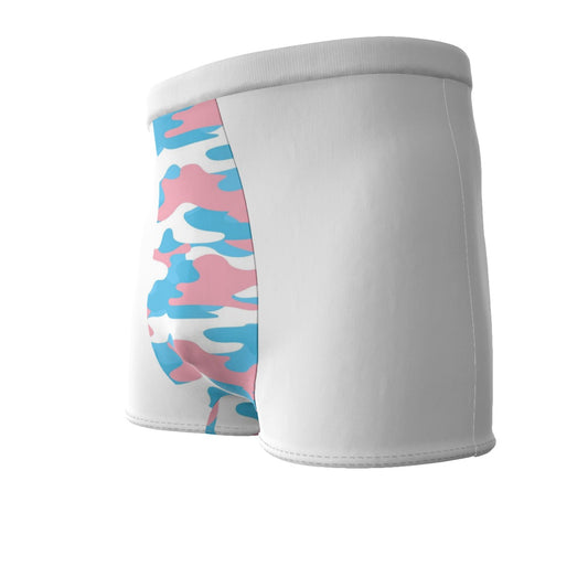 Blue Pink White Pride Camouflage Butt-Hugging Boyfriend Butter Cotton Boxers