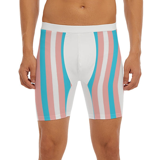 S - 5XL Blue Pink Whit Pride Boyfriend Boxers