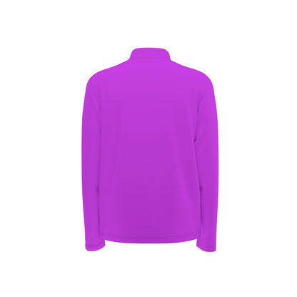 Teen - Plus Size Tuck&Simon Purple Half-Zip Pullover
